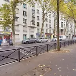 Appart calme à Buttes-Chaumont